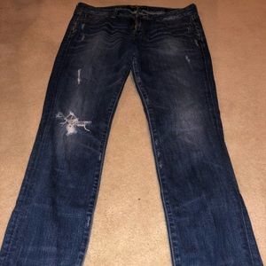 Lucky Brand Lola skinny distressed jeans